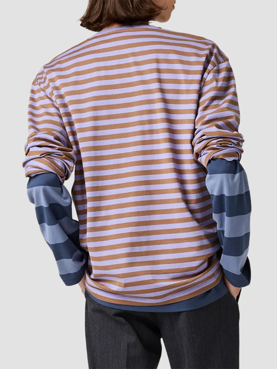 Miu Miu Women's Striped Jersey T-Shirt | Thumbnail 3 Miu Miu Women's Striped Jersey T-Shirt | Thumbnail 3