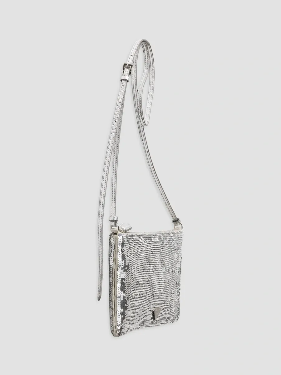 Prada Women's Small Satin and Sequin Shoulder Bag | Thumbnail 4 Prada Women's Small Satin and Sequin Shoulder Bag | Thumbnail 4