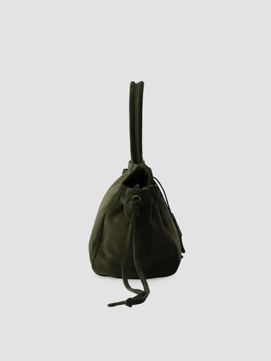 Prada Women's Allusion Suede Large Tote Bag | Thumbnail 4 Prada Women's Allusion Suede Large Tote Bag | Thumbnail 4