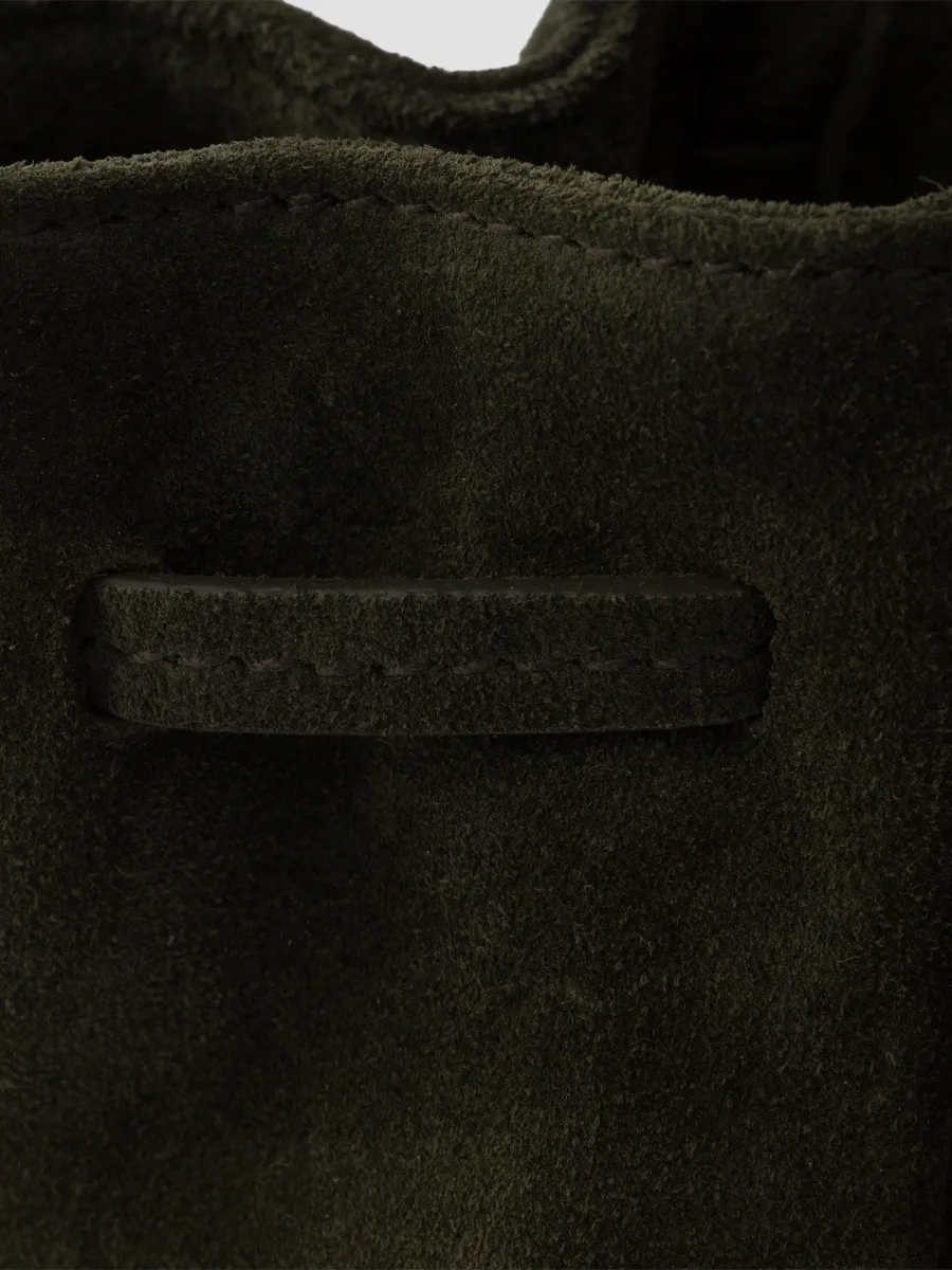 Prada Women's Allusion Suede Large Tote Bag | Thumbnail 6 Prada Women's Allusion Suede Large Tote Bag | Thumbnail 6