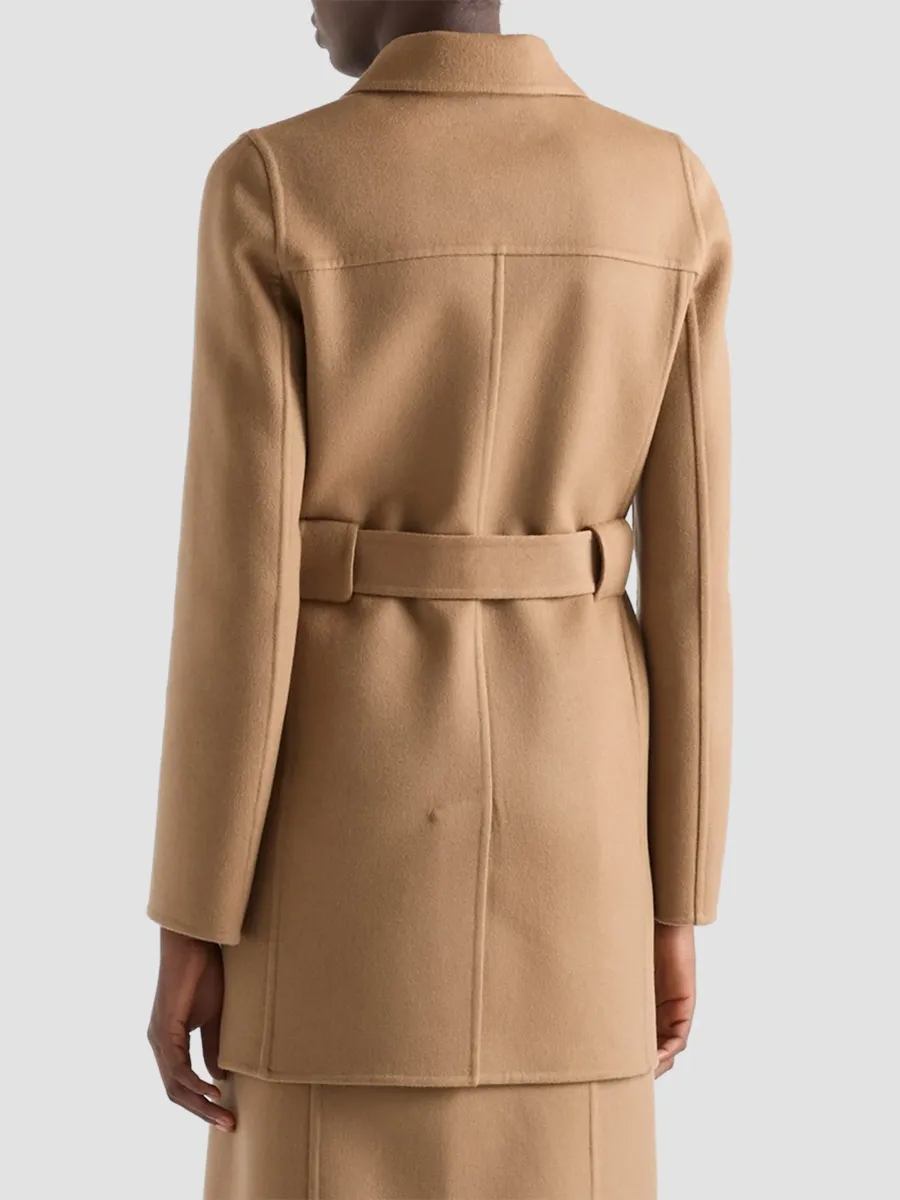 Prada Women's Single-Breasted Double Cloth Caban Jacket | Thumbnail 5 Prada Women's Single-Breasted Double Cloth Caban Jacket | Thumbnail 5