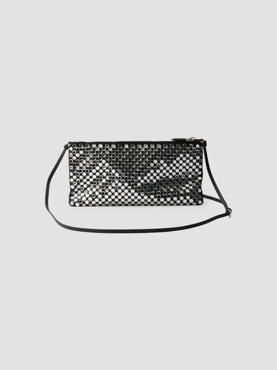 Prada Women's Small Satin and Crystal Shoulder Bag | Thumbnail 3 Prada Women's Small Satin and Crystal Shoulder Bag | Thumbnail 3