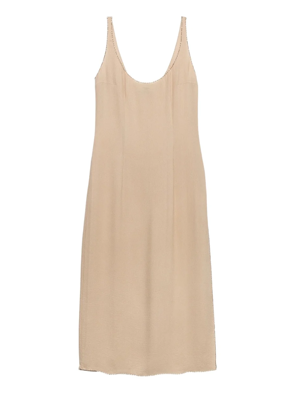 Prada Women's Embroidered Triple Chiffon Dress