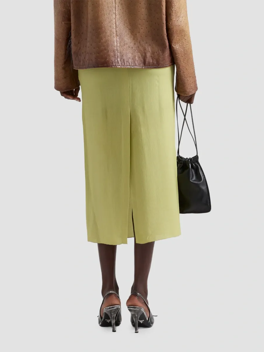 Prada Women's Triple Chiffon Midi Skirt | Thumbnail 4 Prada Women's Triple Chiffon Midi Skirt | Thumbnail 4