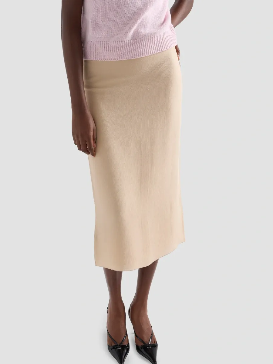 Prada Women's Triple Chiffon Midi Skirt | Thumbnail 3 Prada Women's Triple Chiffon Midi Skirt | Thumbnail 3