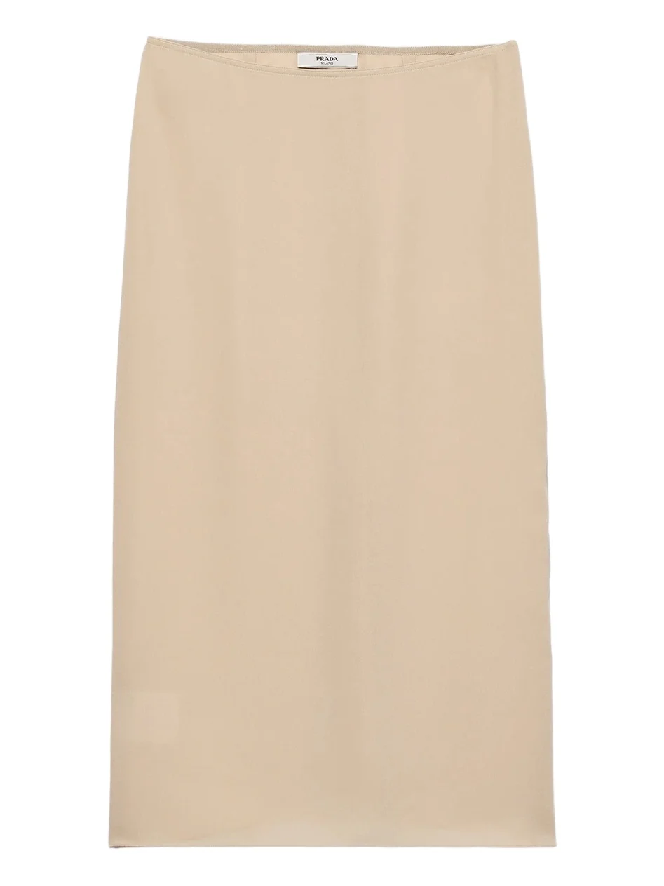 Women's Triple Chiffon Midi Skirt