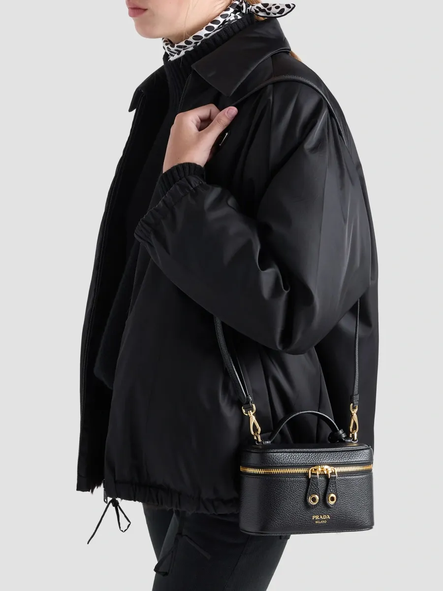 Prada Women's Leather Mini Top Handle Bag | Thumbnail 2 Prada Women's Leather Mini Top Handle Bag | Thumbnail 2