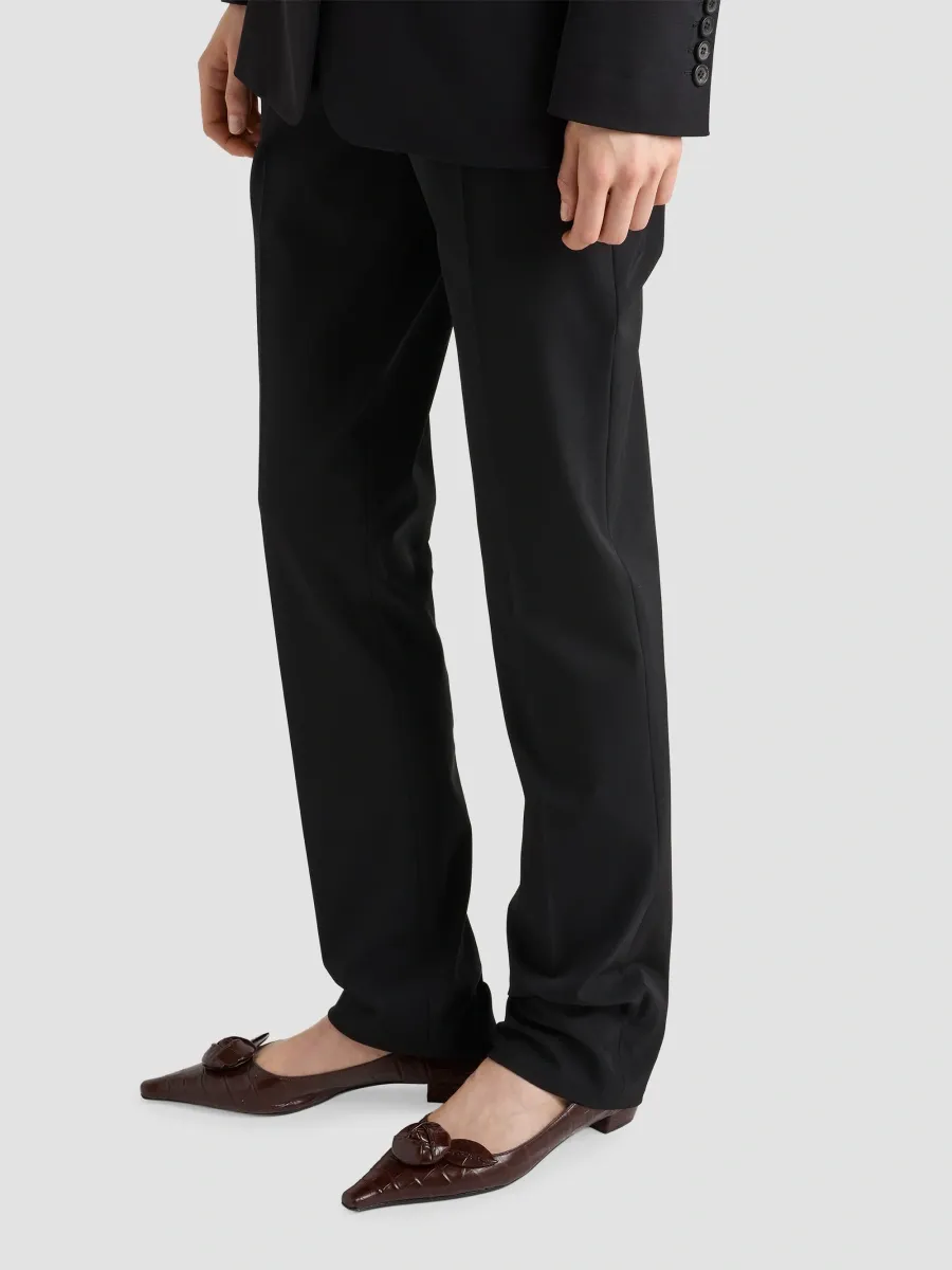 Prada Women's Stretch Technical Fabric Pants | Thumbnail 4