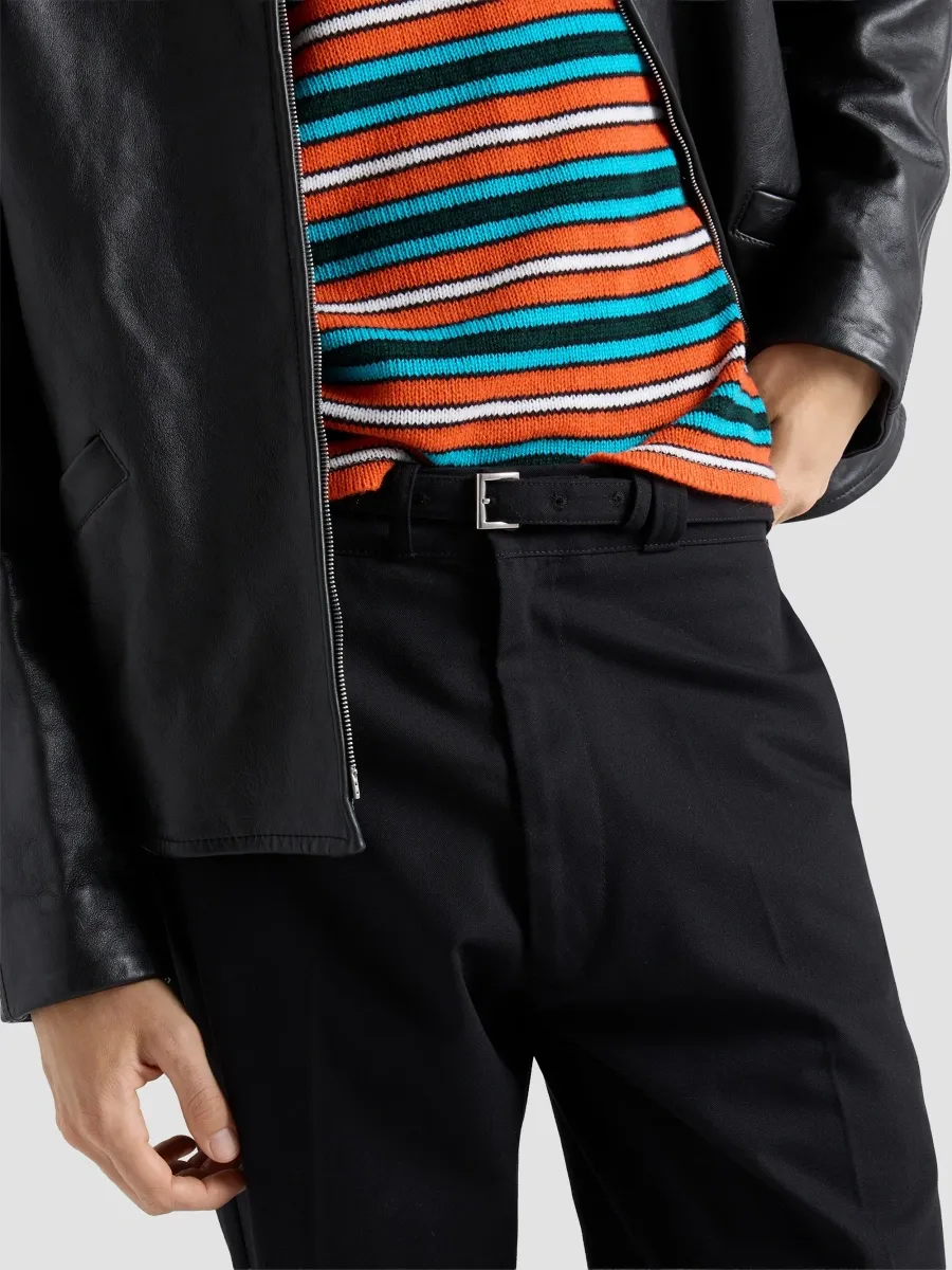 Prada Men's Nappa Leather Blouson Jacket | Thumbnail 5