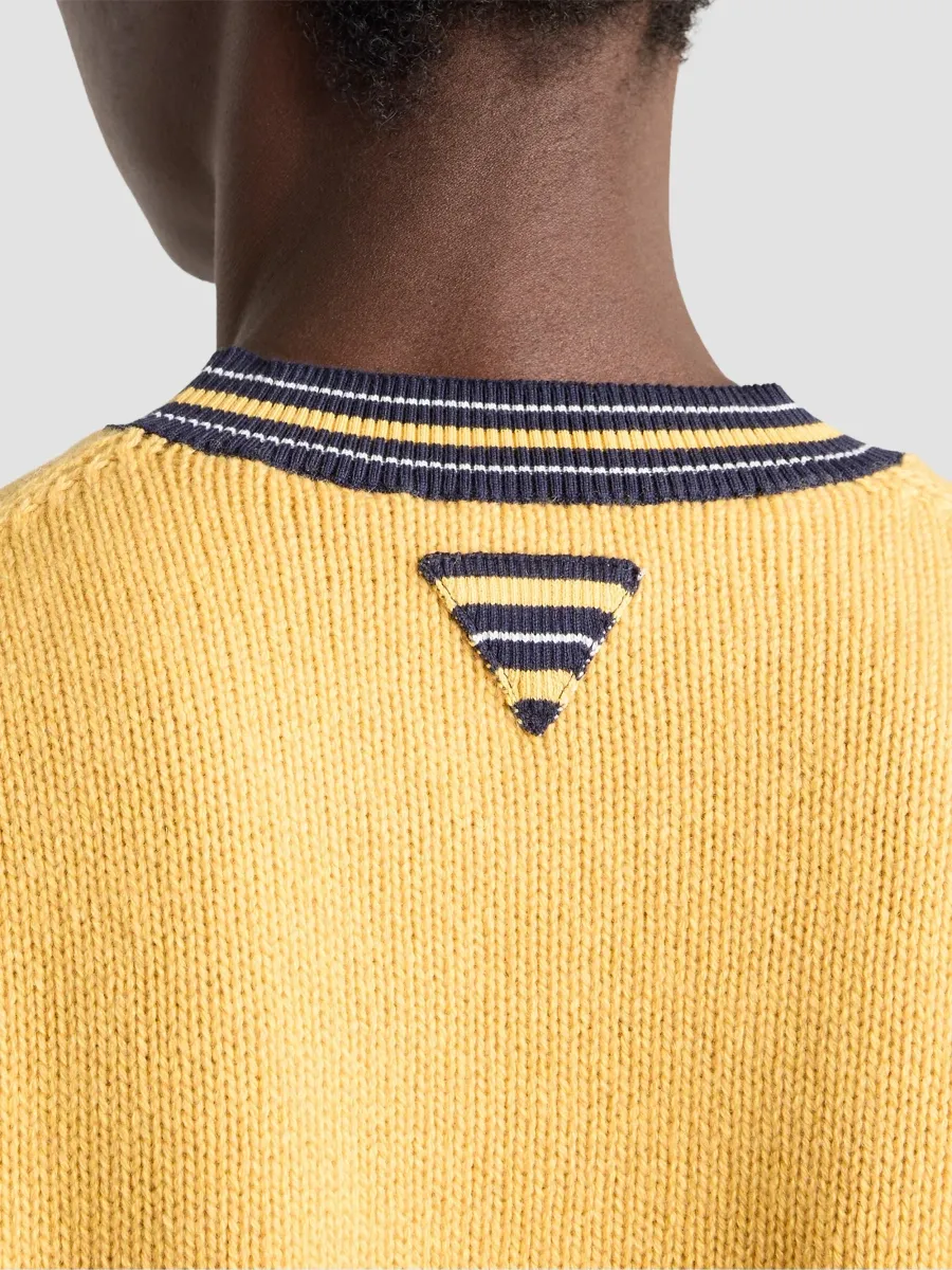 Prada Women's Cashmere Short-Sleeved Sweater | Thumbnail 6 Prada Women's Cashmere Short-Sleeved Sweater | Thumbnail 6
