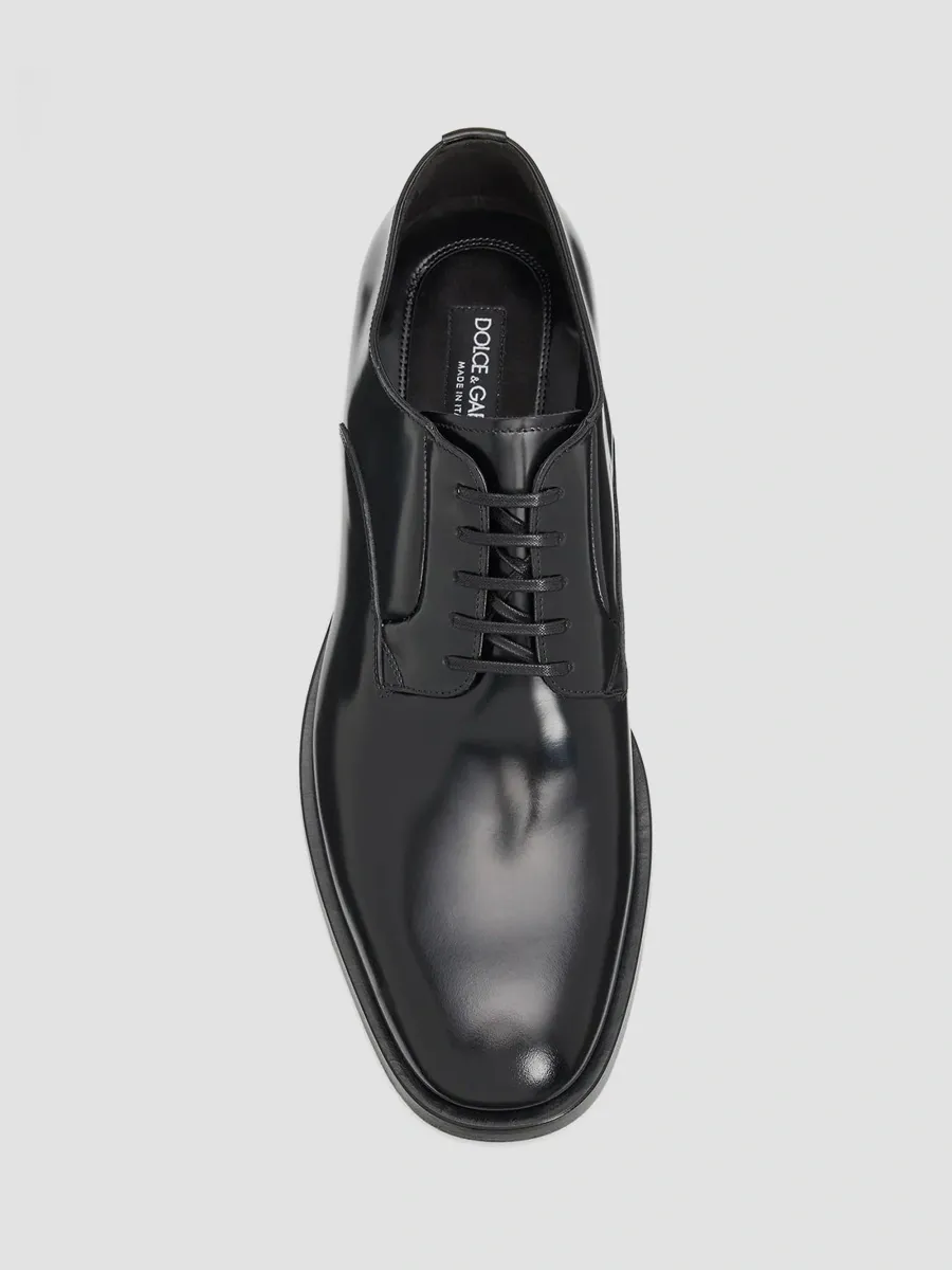 Dolce & Gabbana Men's Corsaro Leather Oxfords | Thumbnail 4 Dolce & Gabbana Men's Corsaro Leather Oxfords | Thumbnail 4
