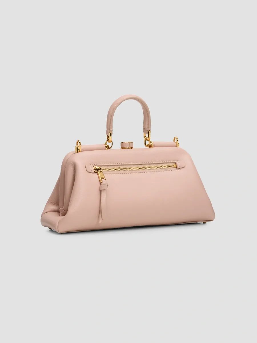 Dolce & Gabbana Women's Nonna Small Leather Satchel | Thumbnail 3 Dolce & Gabbana Women's Nonna Small Leather Satchel | Thumbnail 3
