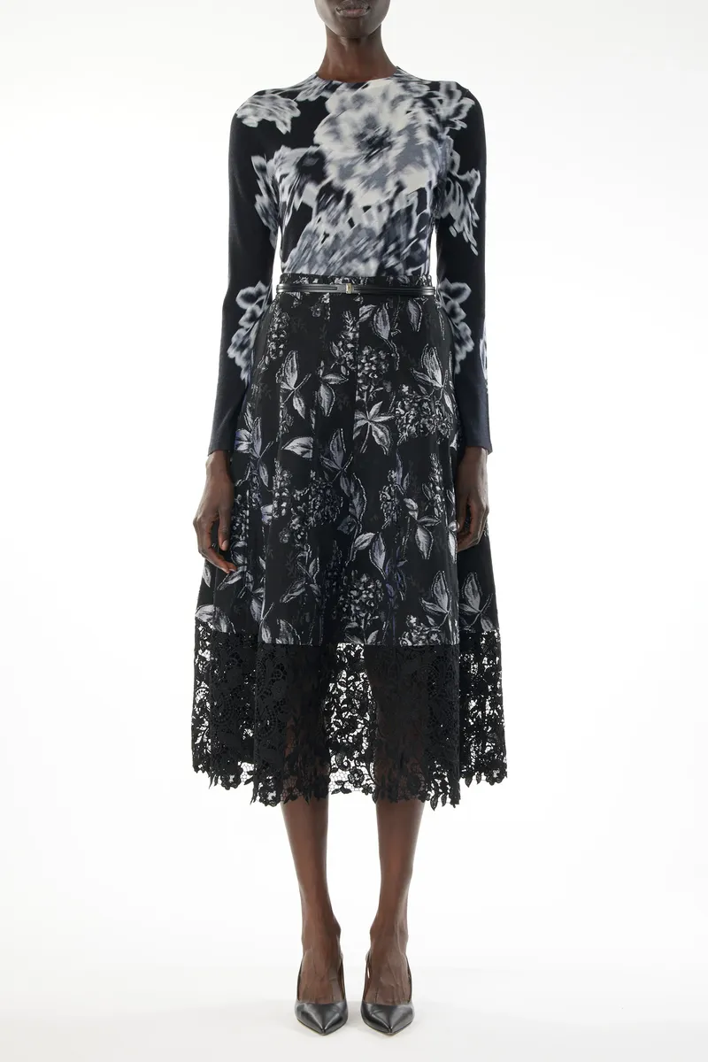 Jason Wu Collection MERINO WOOL LONG SLEEVE CREWNECK SWEATER | Thumbnail 2