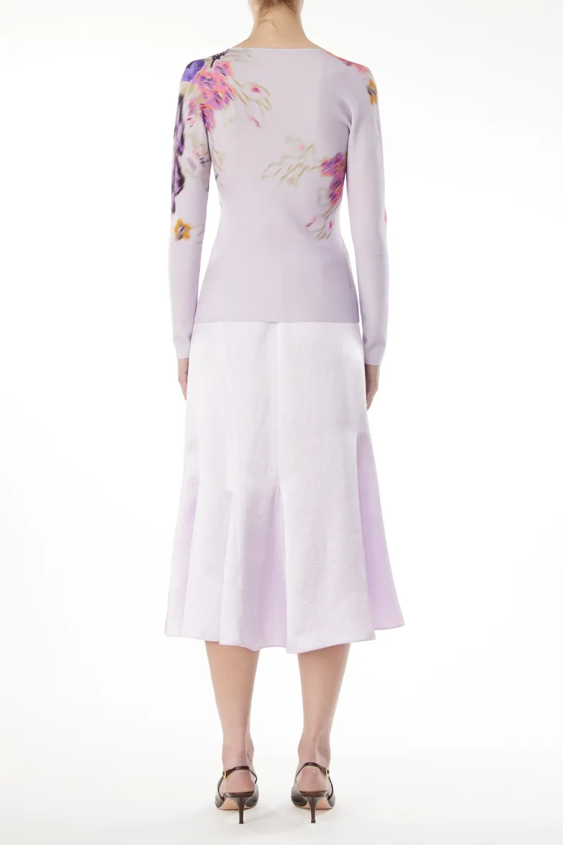 Jason Wu Collection MERINO WOOL LONG SLEEVE SCOOP NECK TOP | Thumbnail 4 Jason Wu Collection MERINO WOOL LONG SLEEVE SCOOP NECK TOP | Thumbnail 4