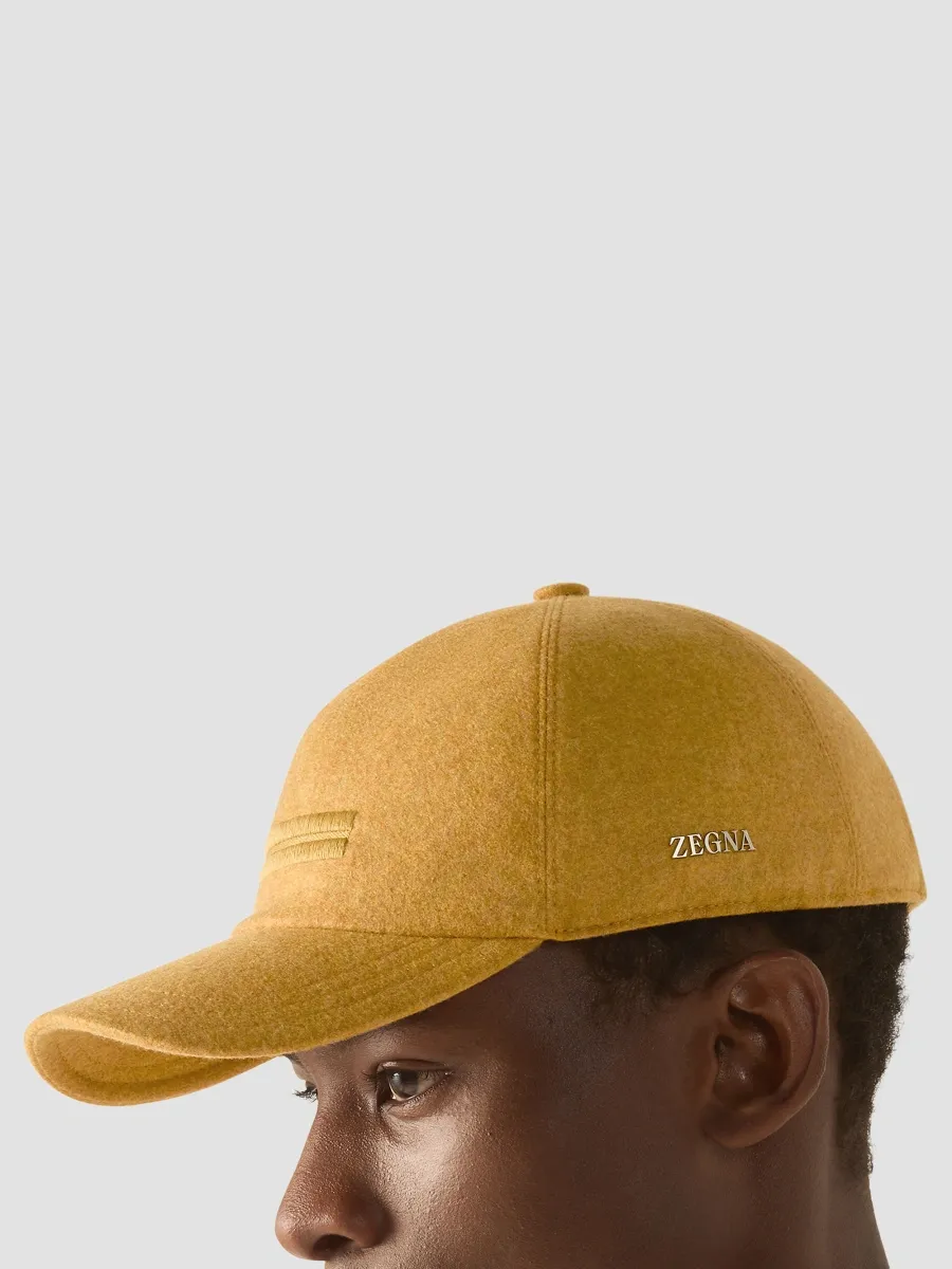 Zegna Men's Oasi Cashmere Baseball Cap | Thumbnail 2 Zegna Men's Oasi Cashmere Baseball Cap | Thumbnail 2