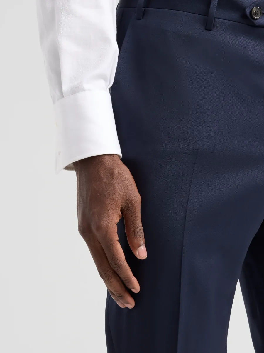 CORNELIANI Men's Basic High Wool Single-Breasted Suit | Thumbnail 10 CORNELIANI Men's Basic High Wool Single-Breasted Suit | Thumbnail 10
