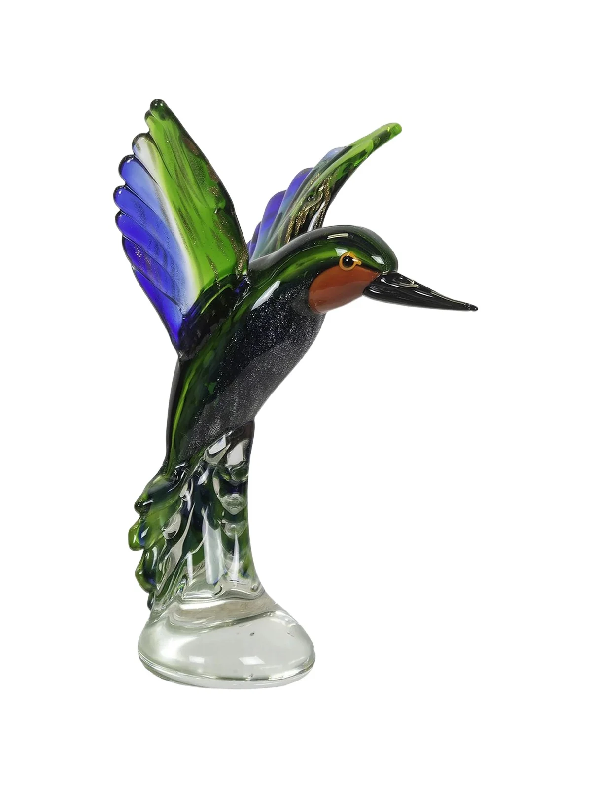 Dale Tiffany Hummingbird Art Glass Figurine