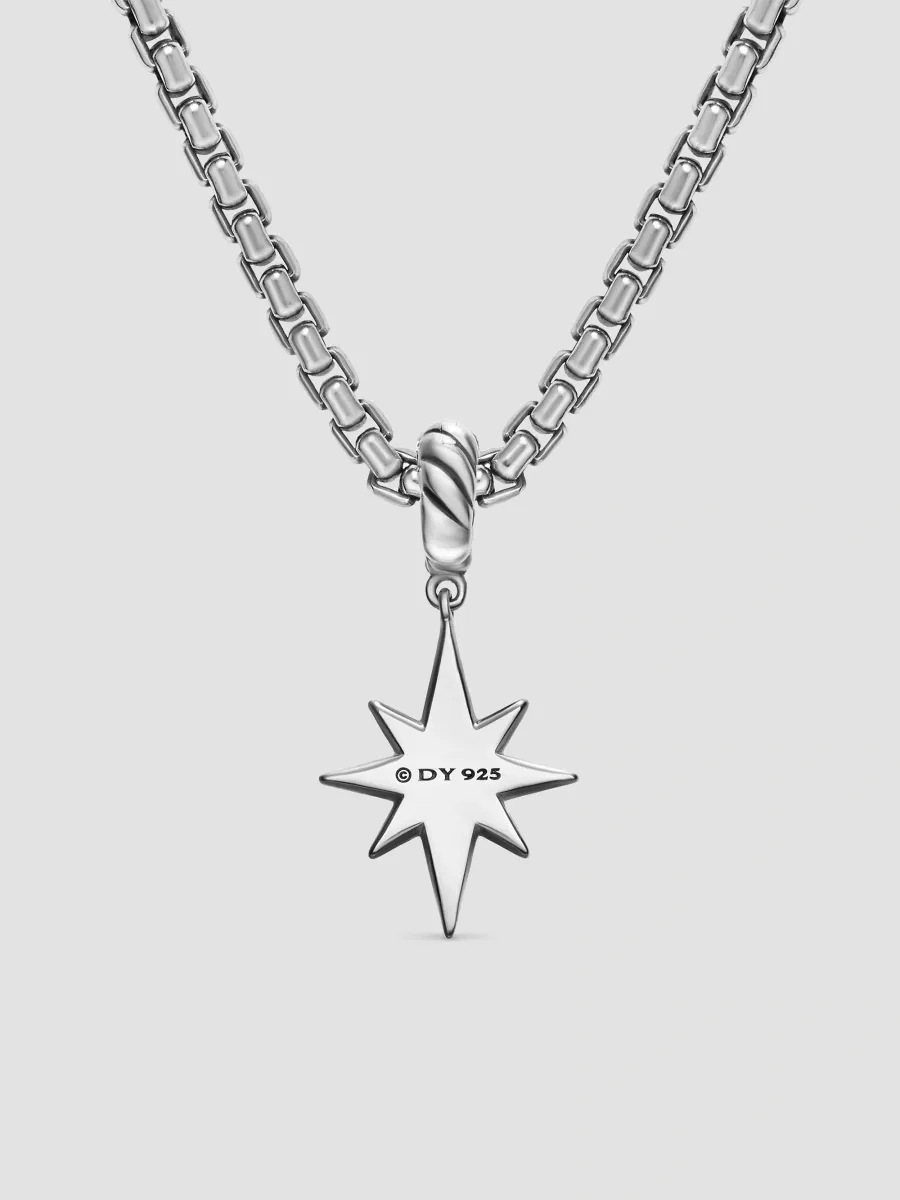 David Yurman Women's Pavé North Star Amulet in Sterling Silver with Diamonds, 15MM - Diamond | Thumbnail 3 David Yurman Women's Pavé North Star Amulet in Sterling Silver with Diamonds, 15MM - Diamond | Thumbnail 3