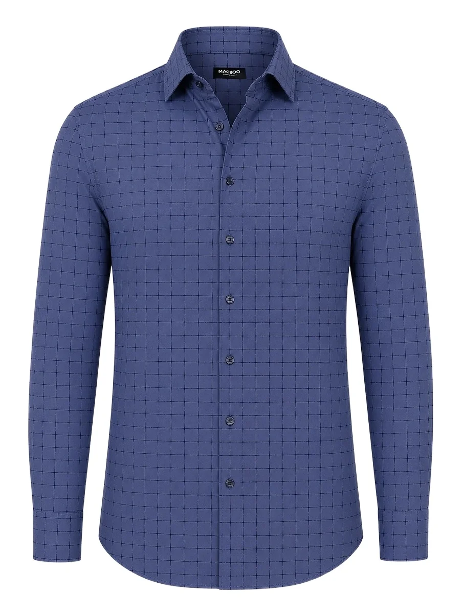 Maceoo Men's Fibonacci Stretch Shirt