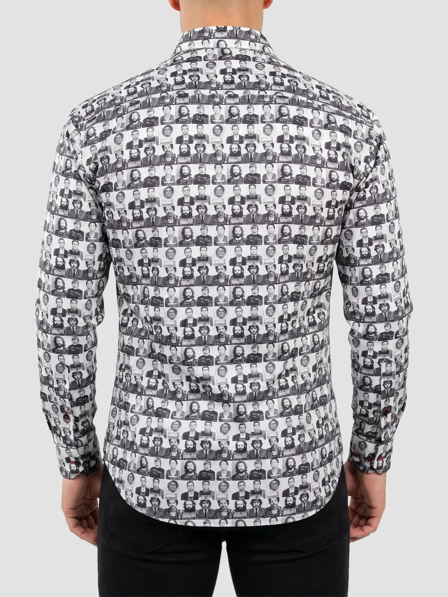Maceoo Men's Fibonacci Mugshot Shirt | Thumbnail 4 Maceoo Men's Fibonacci Mugshot Shirt | Thumbnail 4