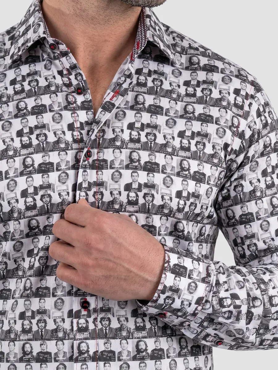 Maceoo Men's Fibonacci Mugshot Shirt | Thumbnail 5 Maceoo Men's Fibonacci Mugshot Shirt | Thumbnail 5