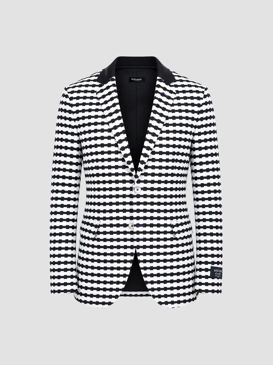 Maceoo Men's Socrate Evo Constructed Blazer | Thumbnail 2