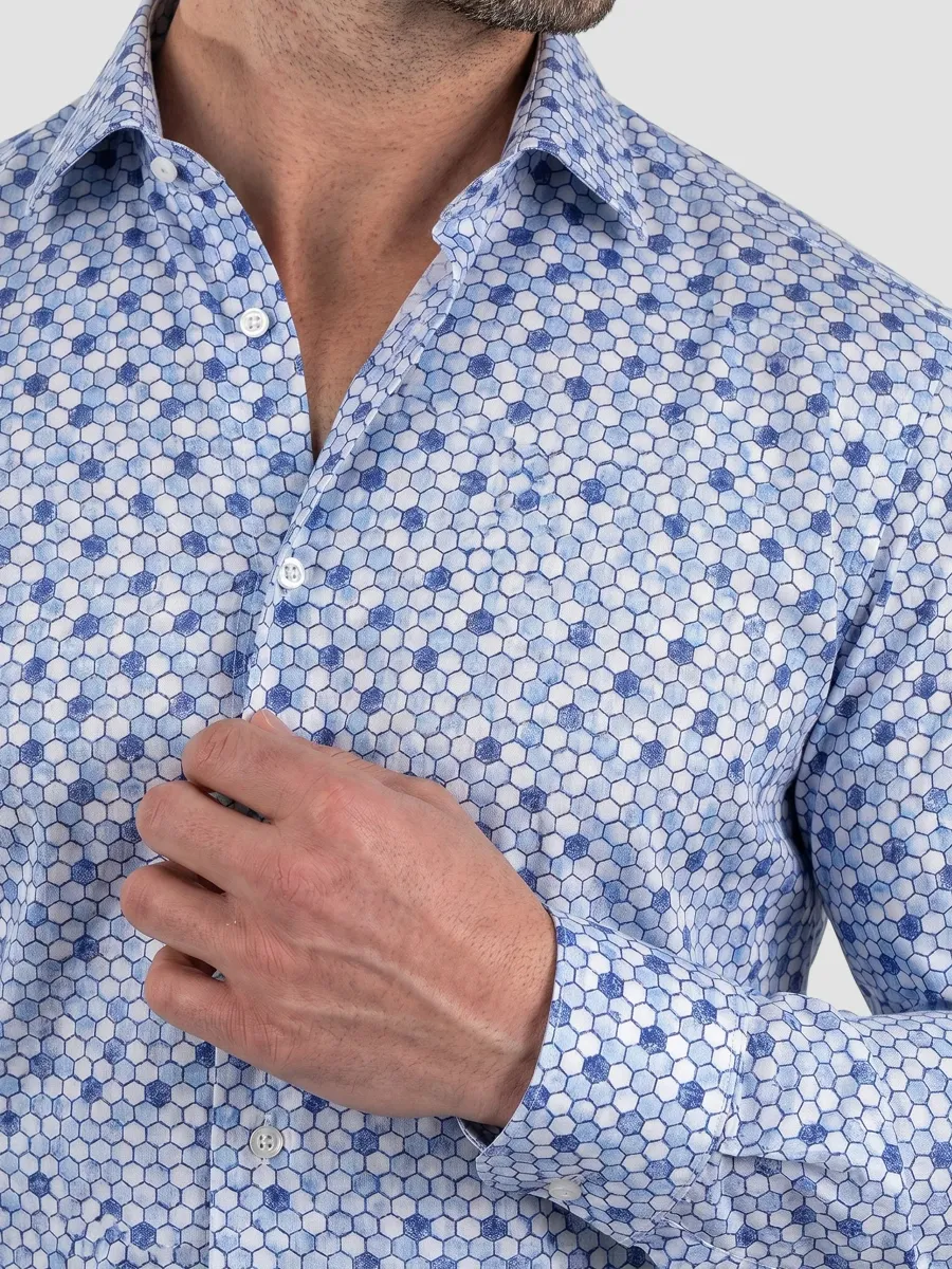 Maceoo Men's Einstein Woven Shirt | Thumbnail 7 Maceoo Men's Einstein Woven Shirt | Thumbnail 7