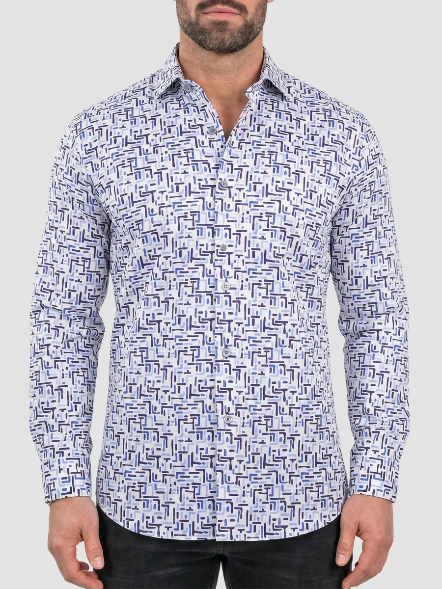 Maceoo Men's Fibonacci Woven Shirt | Thumbnail 2