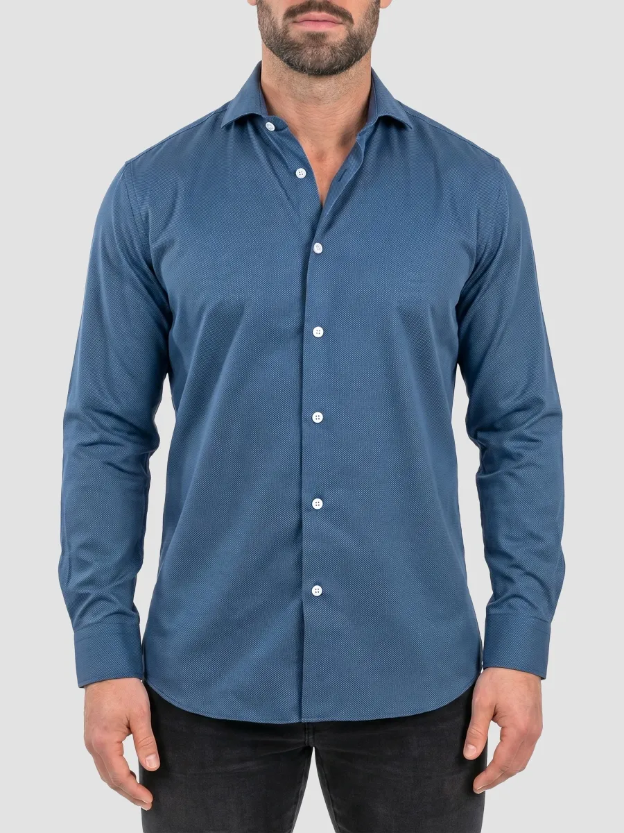 Maceoo Men's Einstein Stretch Shirt | Thumbnail 2
