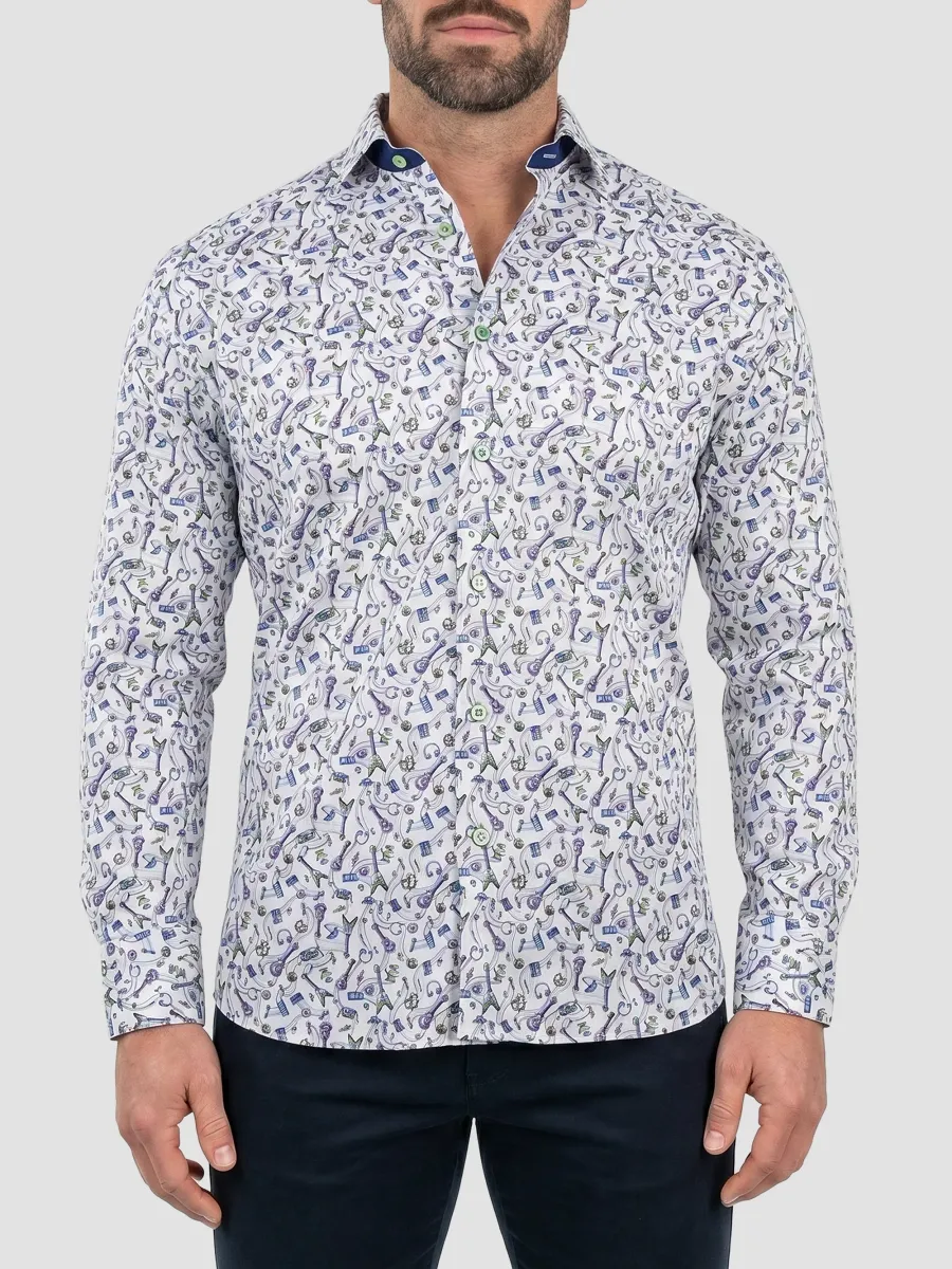 Maceoo Men's Einstein Woven Shirt | Thumbnail 2 Maceoo Men's Einstein Woven Shirt | Thumbnail 2