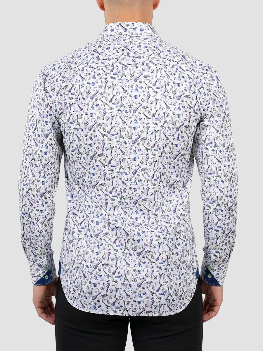 Maceoo Men's Einstein Woven Shirt | Thumbnail 6 Maceoo Men's Einstein Woven Shirt | Thumbnail 6