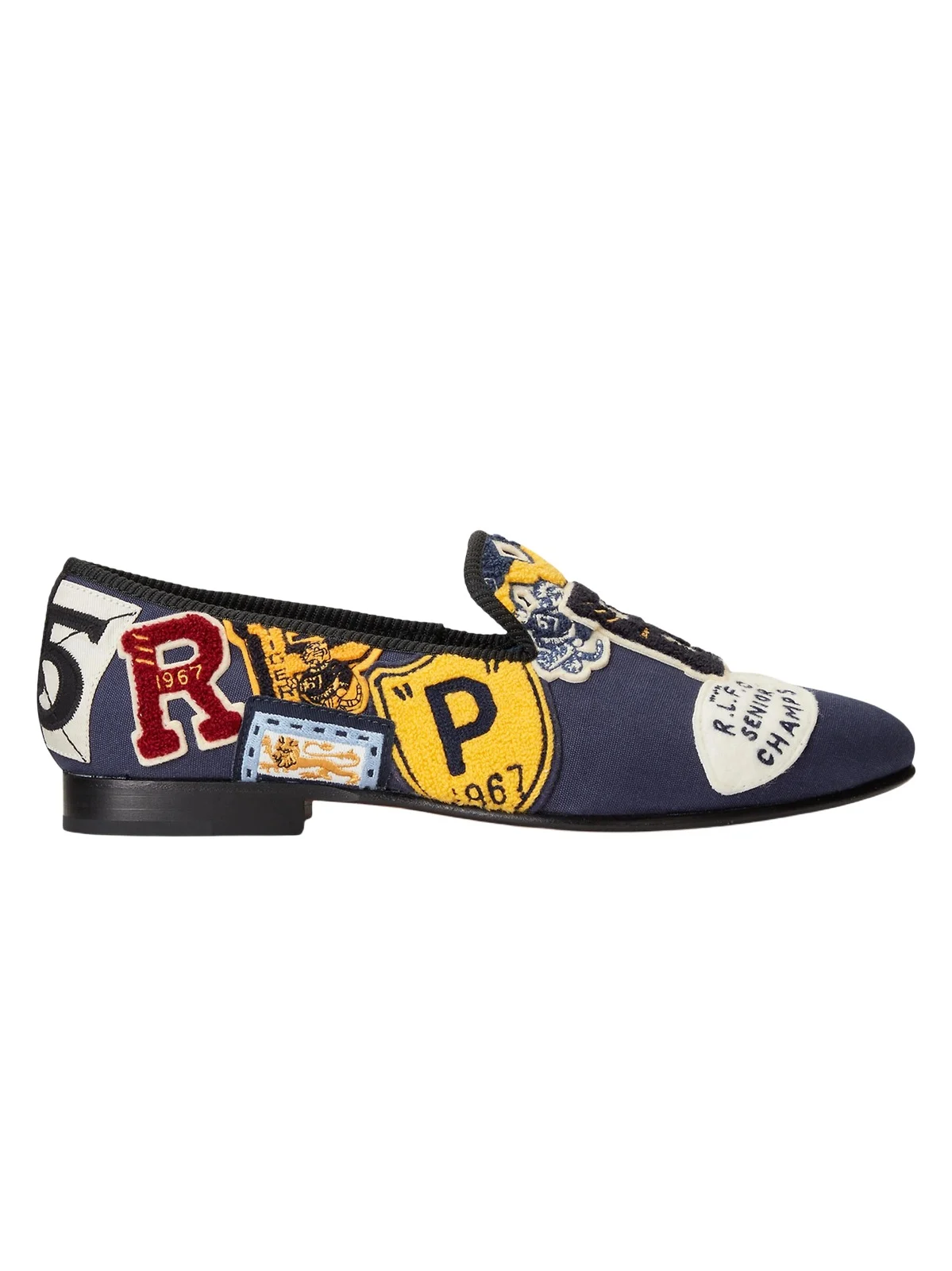 Men's Paxton Patches Canvas Slippers Men's Paxton Patches Canvas Slippers