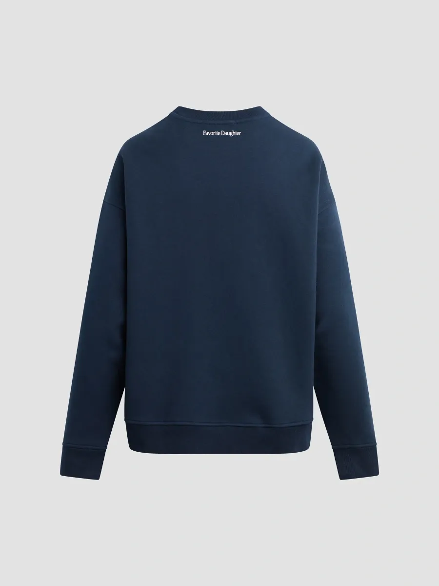 Favorite Daughter Women's The Favorite Crewneck Sweatshirt | Thumbnail 2