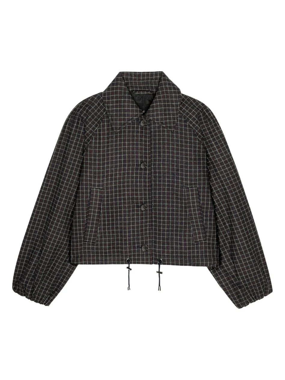 RAILS Women's North Check Drawstring Jacket