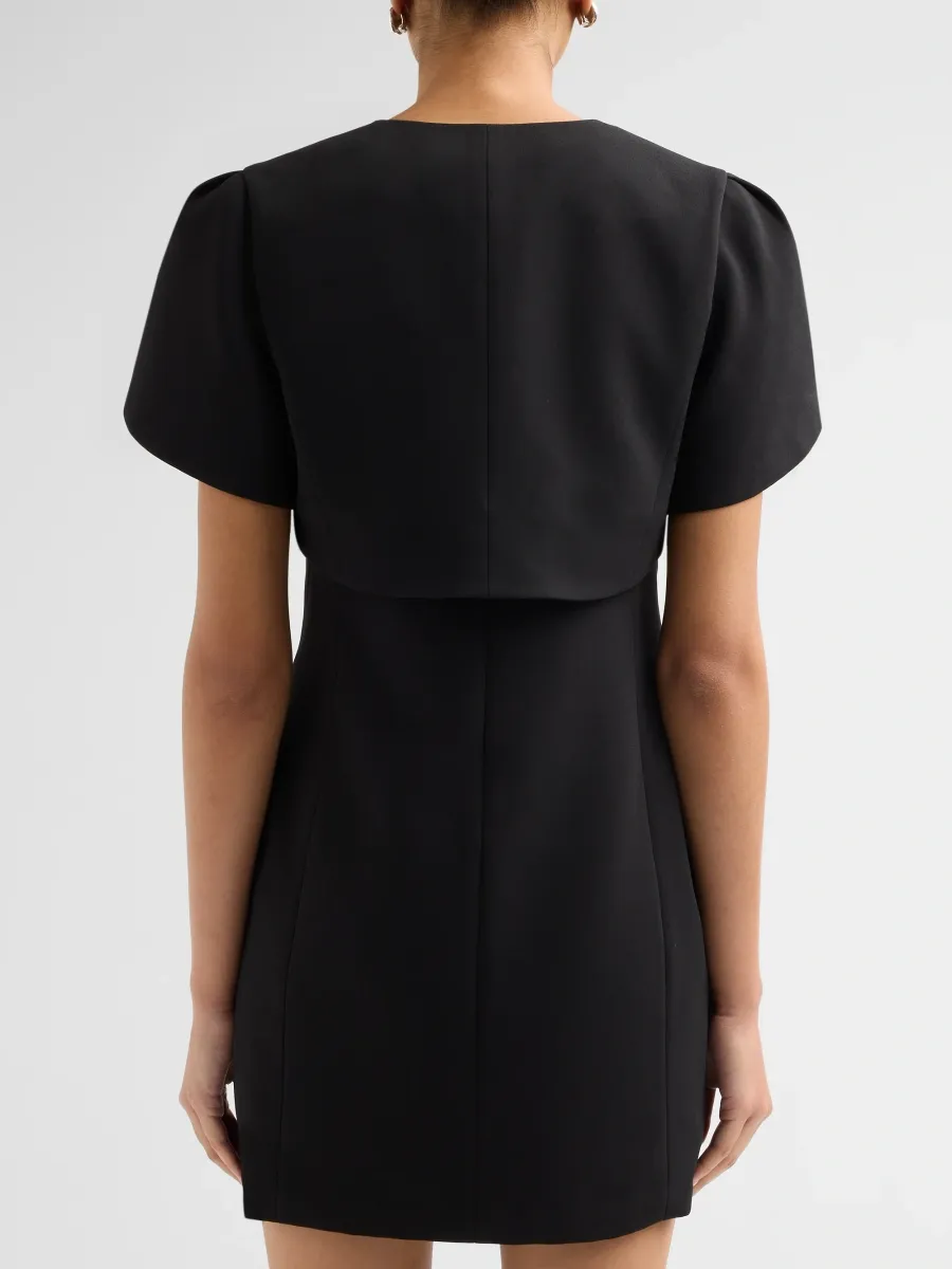 Milly Women's Flora Crepe Bolero | Thumbnail 3 Milly Women's Flora Crepe Bolero | Thumbnail 3