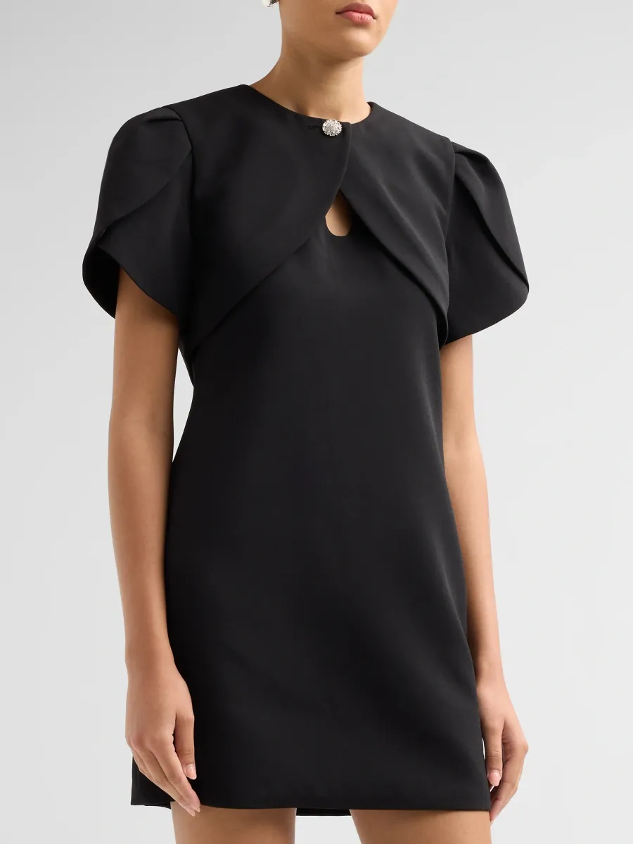 Milly Women's Flora Crepe Bolero | Thumbnail 4 Milly Women's Flora Crepe Bolero | Thumbnail 4