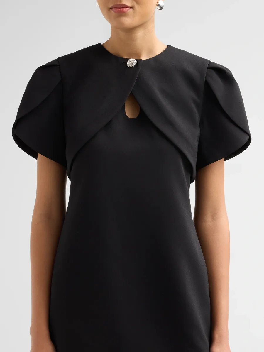 Milly Women's Flora Crepe Bolero | Thumbnail 5 Milly Women's Flora Crepe Bolero | Thumbnail 5
