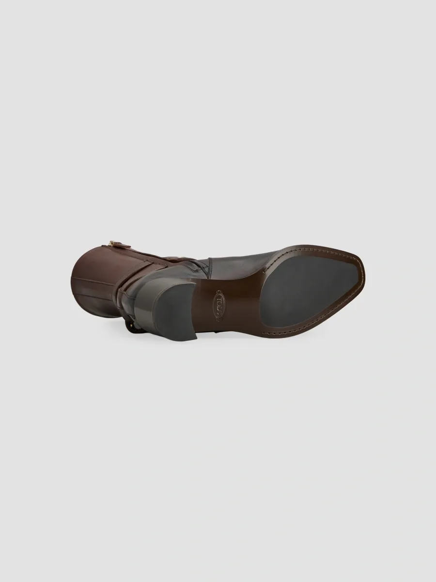 Tod's Women's 60MM Leather Ankle Boots | Thumbnail 4 Tod's Women's 60MM Leather Ankle Boots | Thumbnail 4