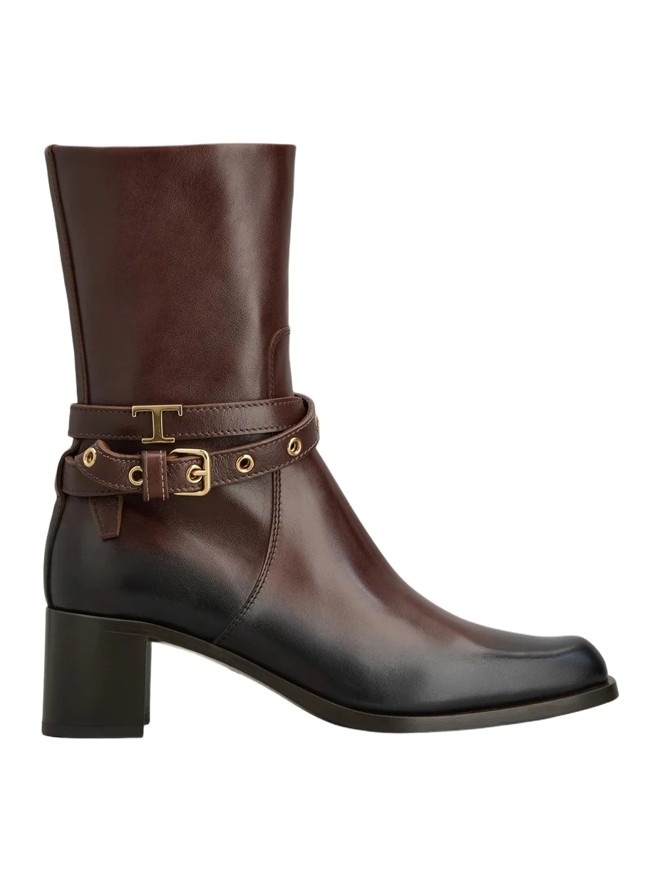 Women's 60MM Leather Ankle Boots Women's 60MM Leather Ankle Boots
