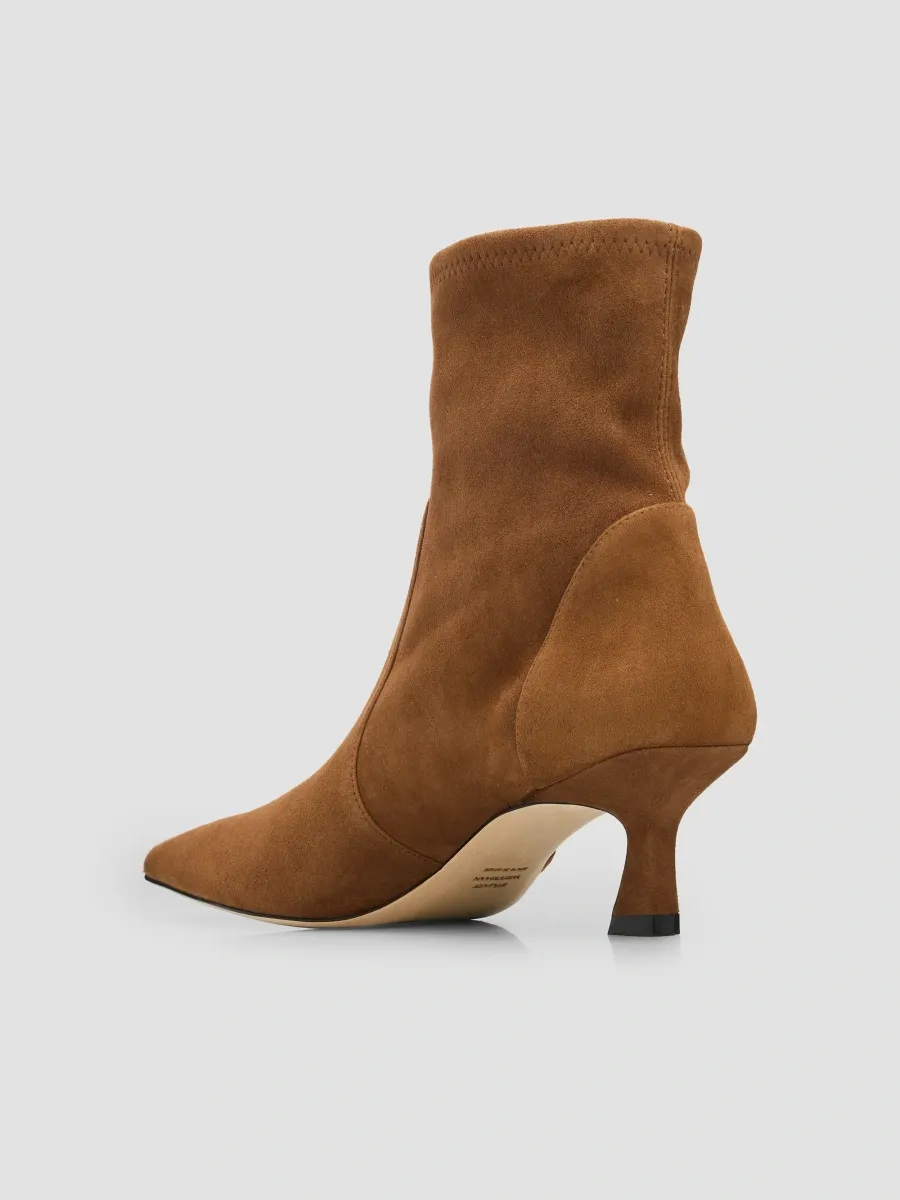 Stuart Weitzman Women's Vinnie 50MM Suede Boots | Thumbnail 4