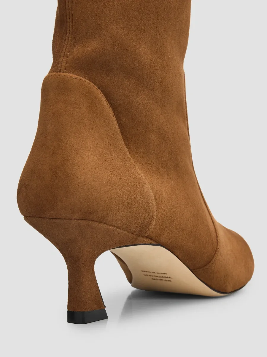 Stuart Weitzman Women's Vinnie 50MM Suede Boots | Thumbnail 5