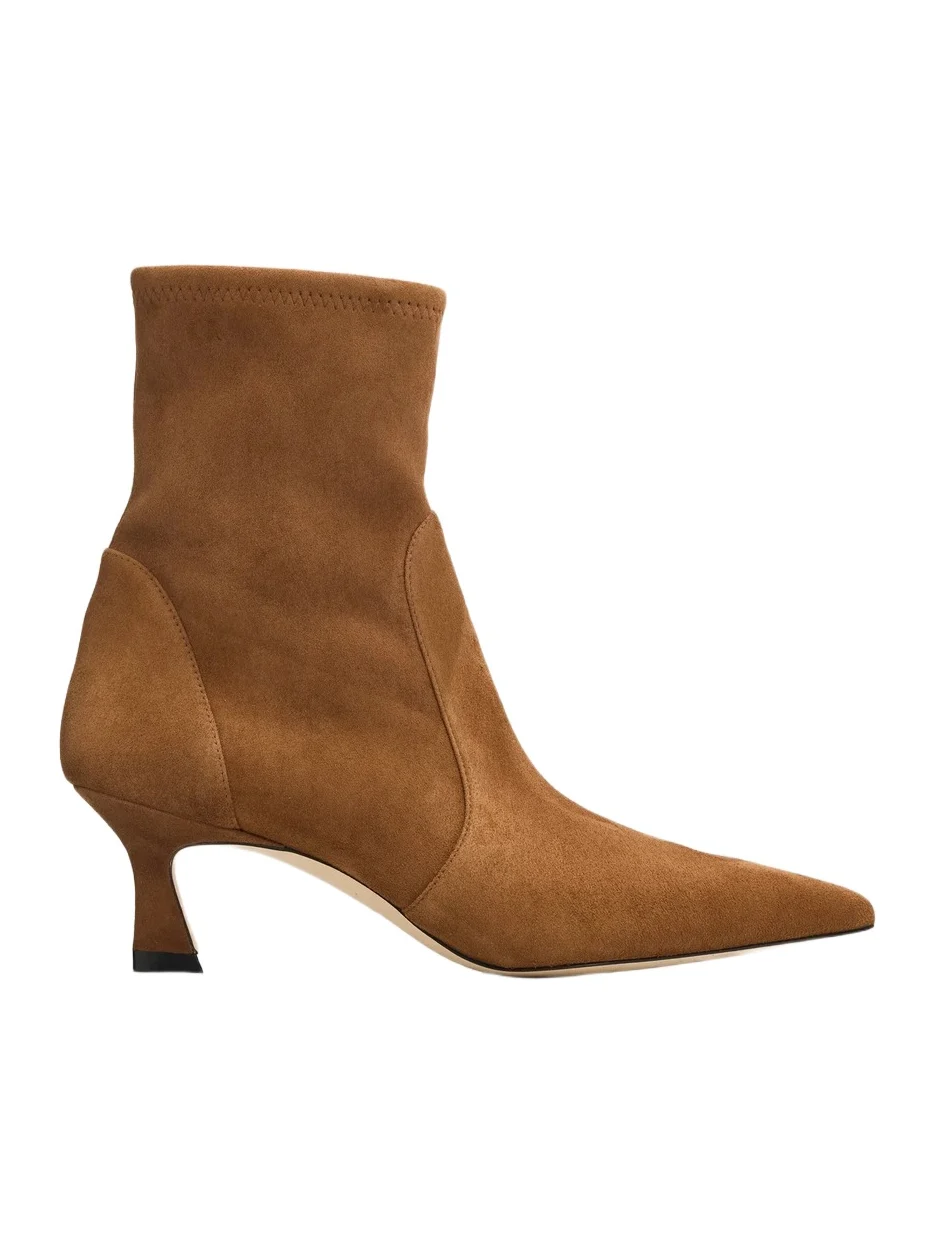 Stuart Weitzman Women's Vinnie 50MM Suede Boots