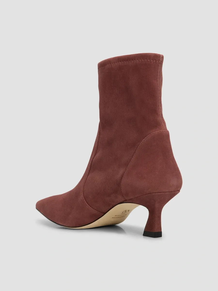 Stuart Weitzman Women's Vinnie 50MM Suede Boots | Thumbnail 4 Stuart Weitzman Women's Vinnie 50MM Suede Boots | Thumbnail 4