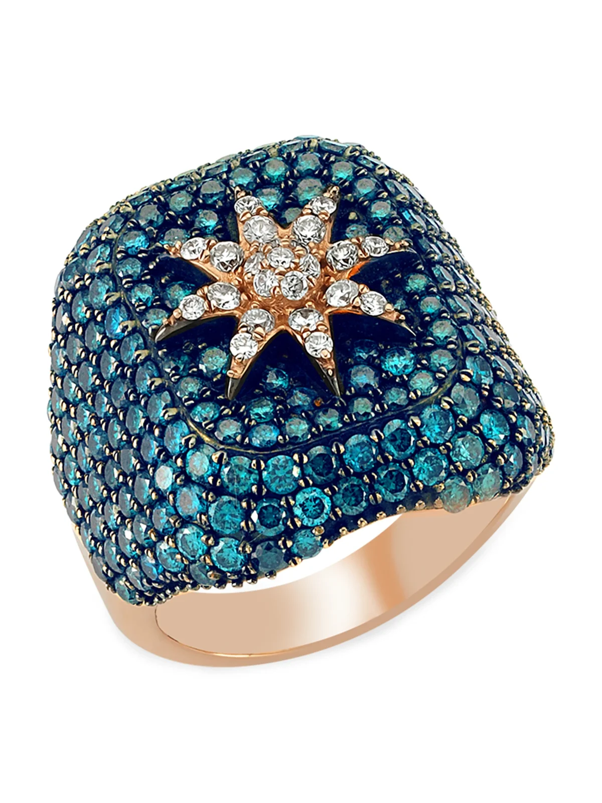 Women's Star Light Venus 14K Rose Gold & 3.91 TCW Diamond Ring Women's Star Light Venus 14K Rose Gold & 3.91 TCW Diamond Ring