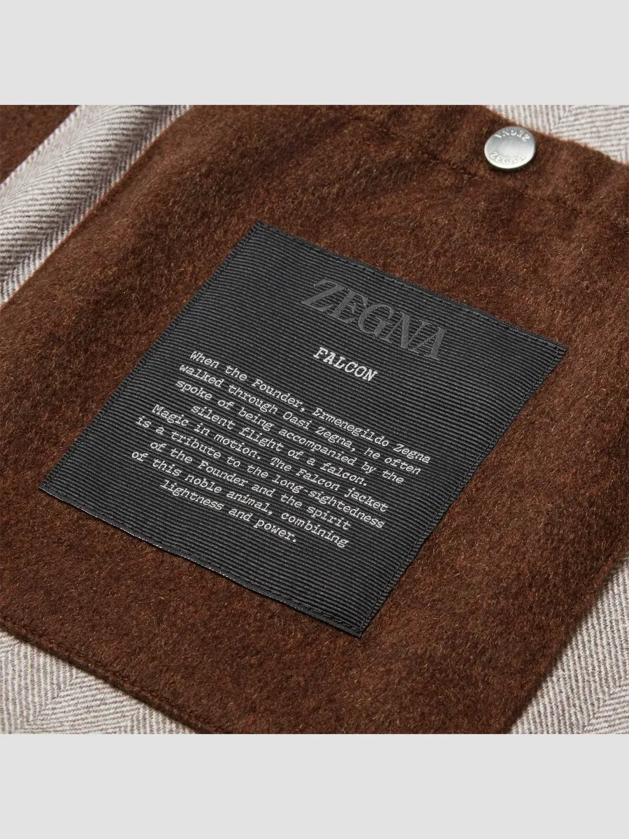 Zegna Men's Oasi Cashmere Elements Falcon Jacket | Thumbnail 4 Zegna Men's Oasi Cashmere Elements Falcon Jacket | Thumbnail 4
