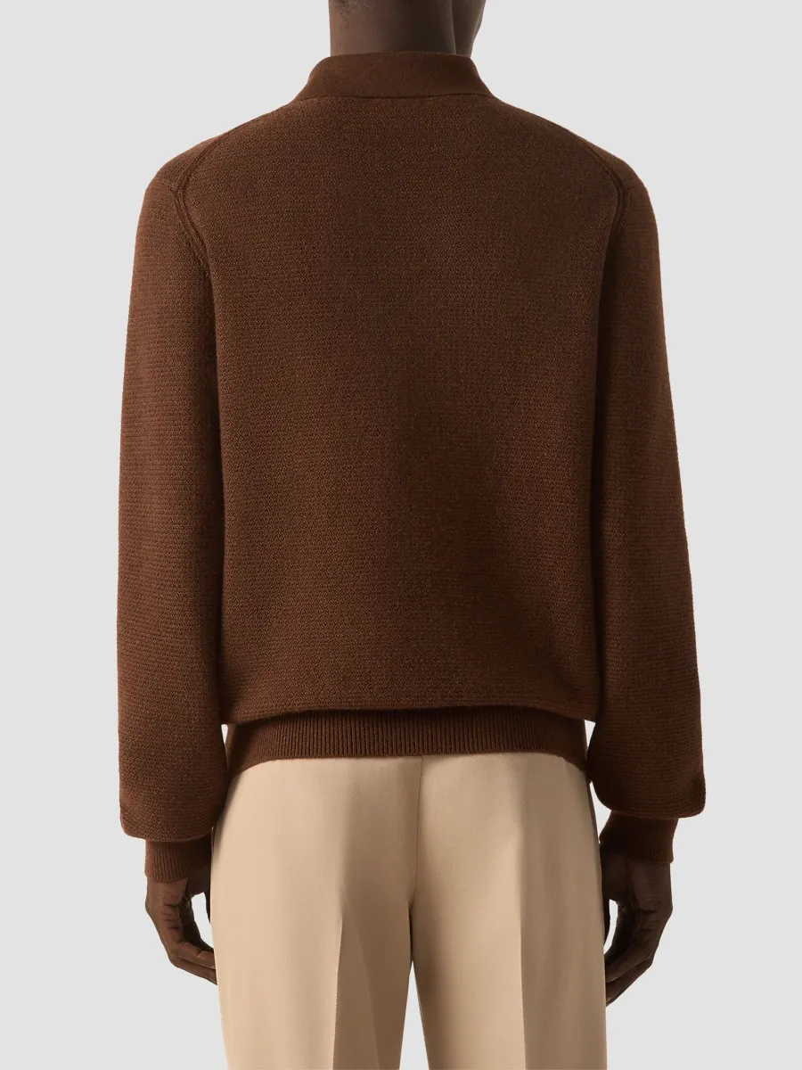 Zegna Men's Oasi Cashmere Polo Shirt | Thumbnail 4