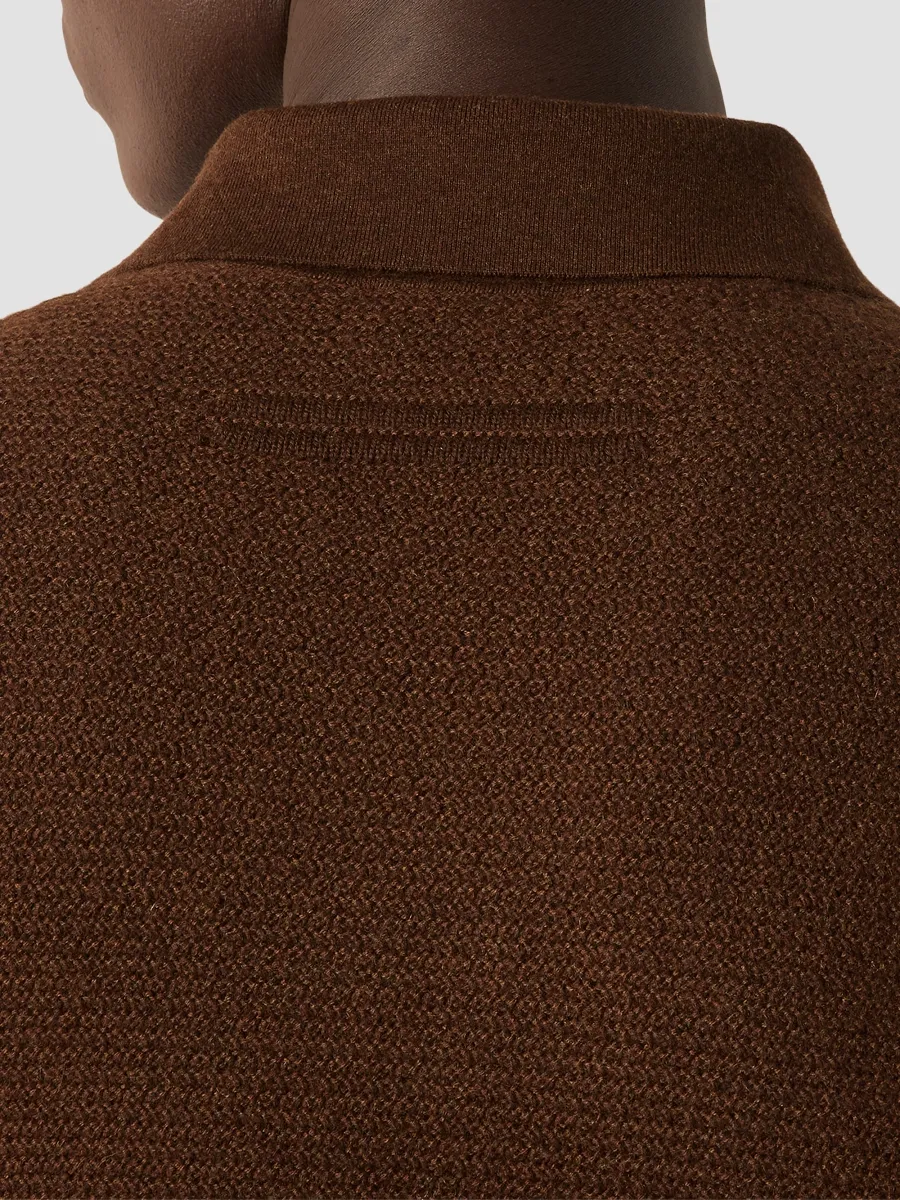 Zegna Men's Oasi Cashmere Polo Shirt | Thumbnail 5