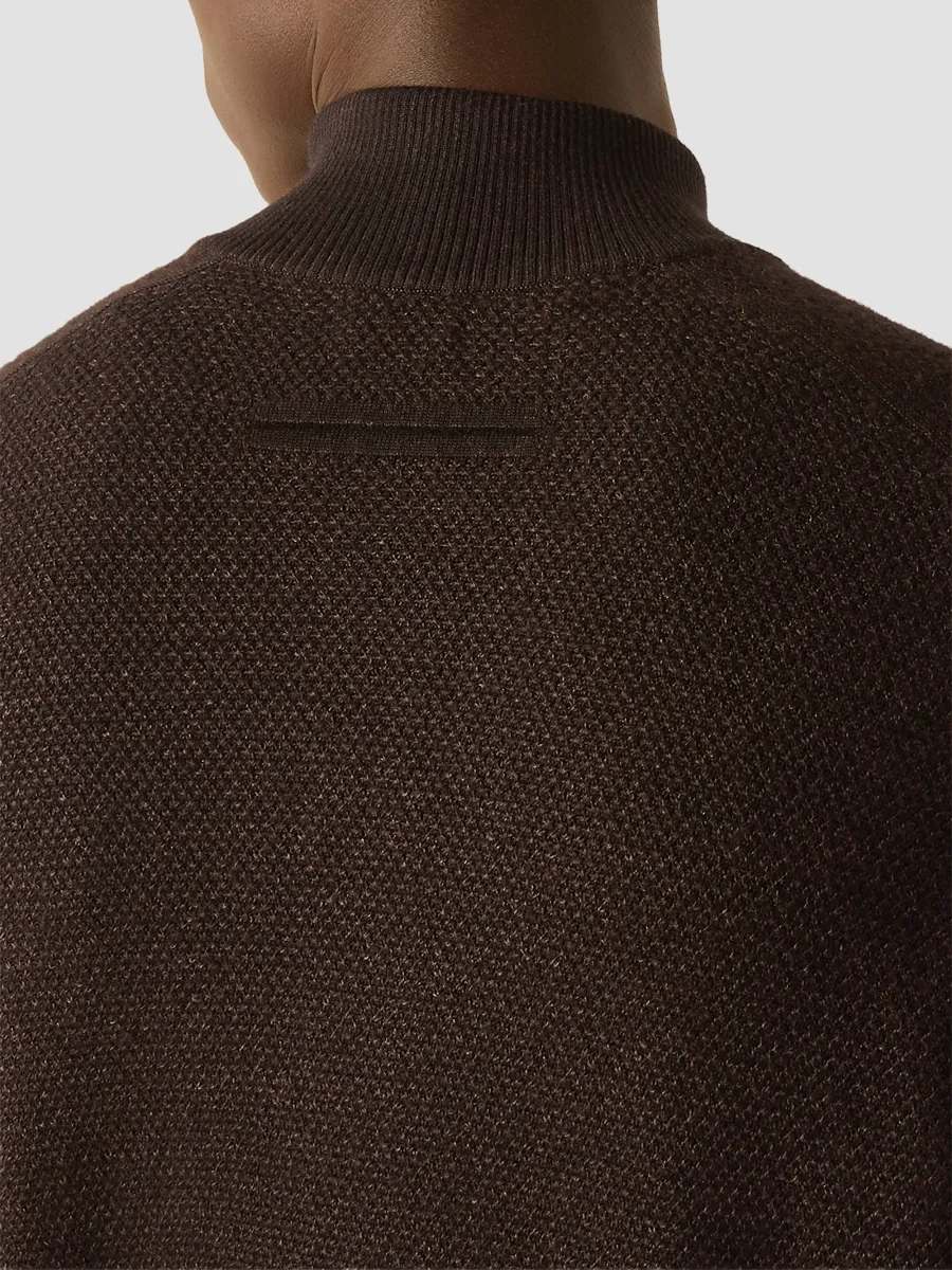 Zegna Men's Cashseta Full Zip Cardigan | Thumbnail 5 Zegna Men's Cashseta Full Zip Cardigan | Thumbnail 5