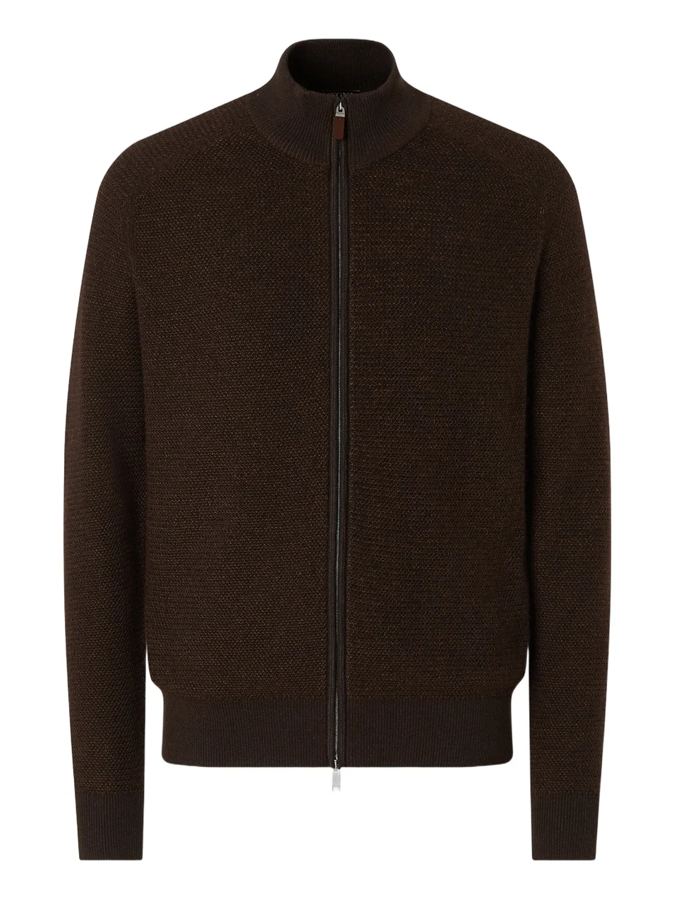 Zegna Men's Cashseta Full Zip Cardigan