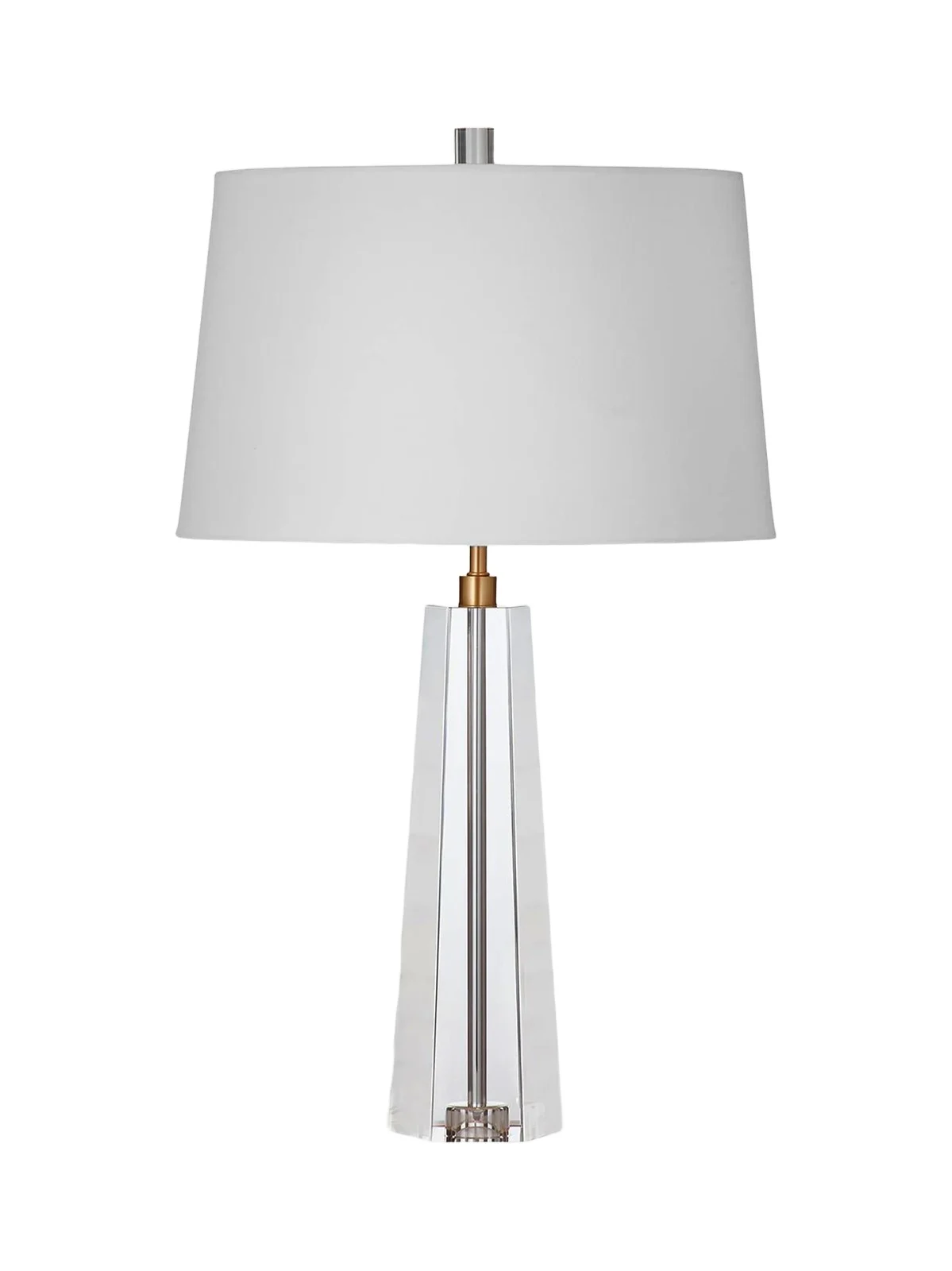 Bassett Mirror Frome 26" Crystal Table Lamp